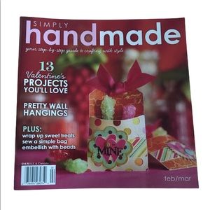🔸2/$10🔸Simply Handmade Magazine